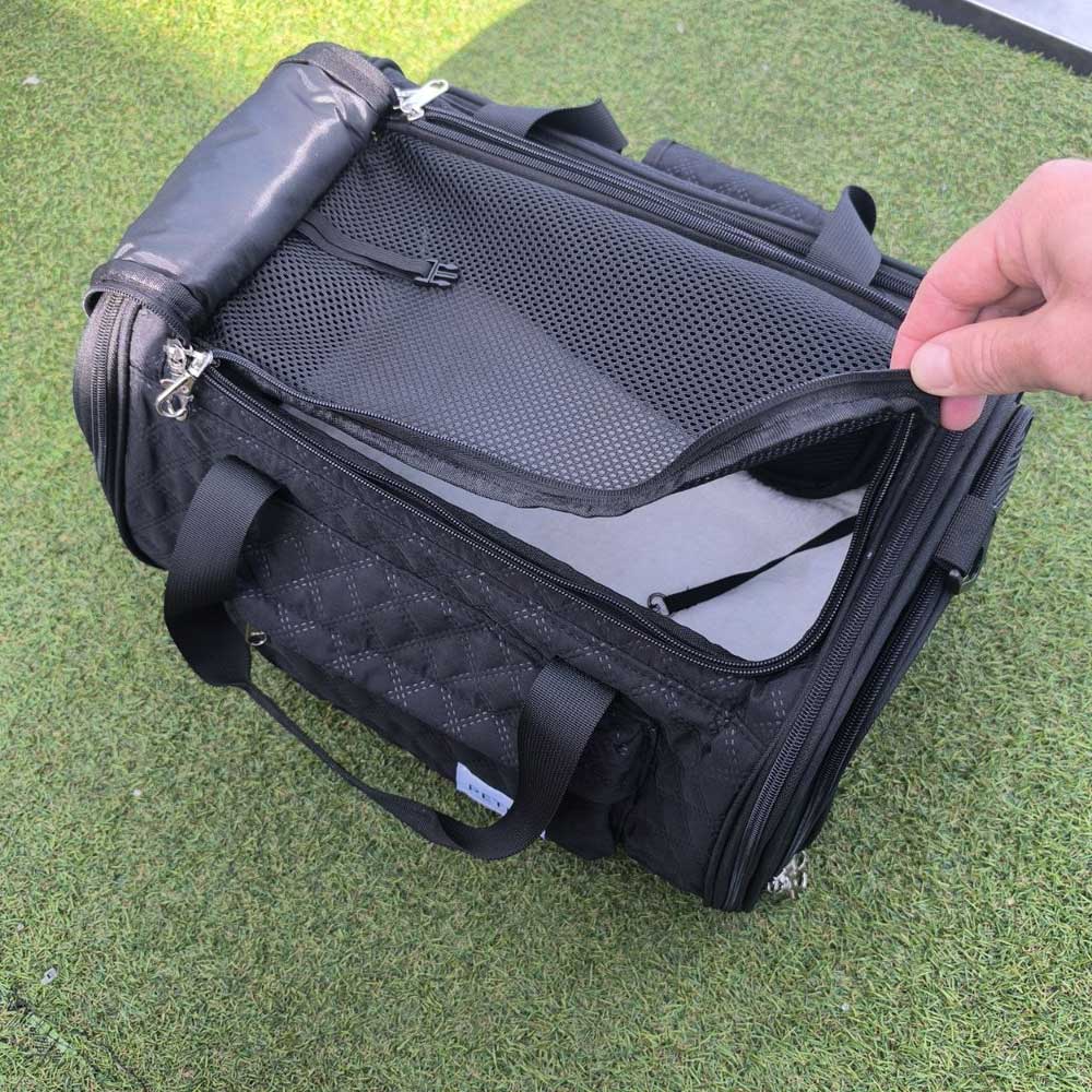 Transavia reistas hond vliegtuig 40x30x24 (uitbreidbaar)
