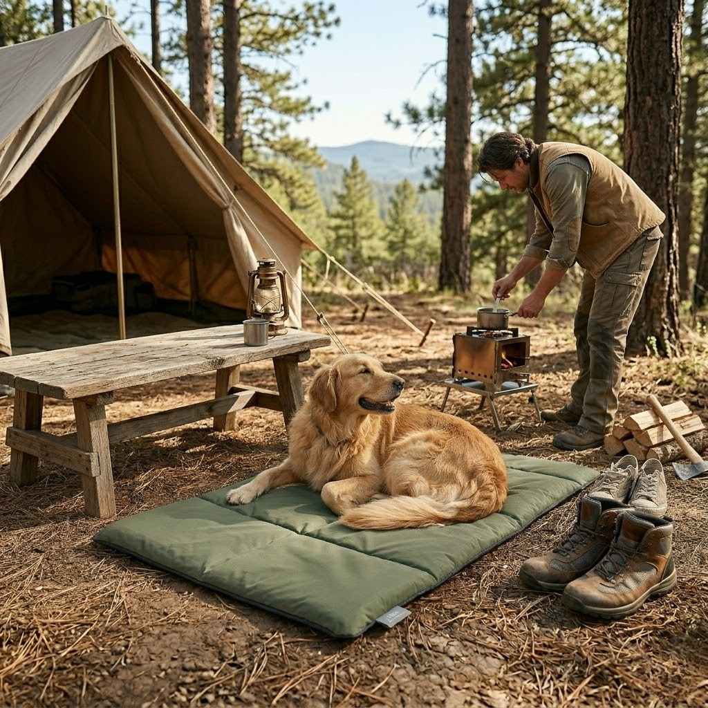 Riviera Roll up dog bed 90x60 cm