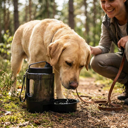 Calypso Outdoor Water Bottle 2.2L — Portable Drinking Bottle for Large Dog