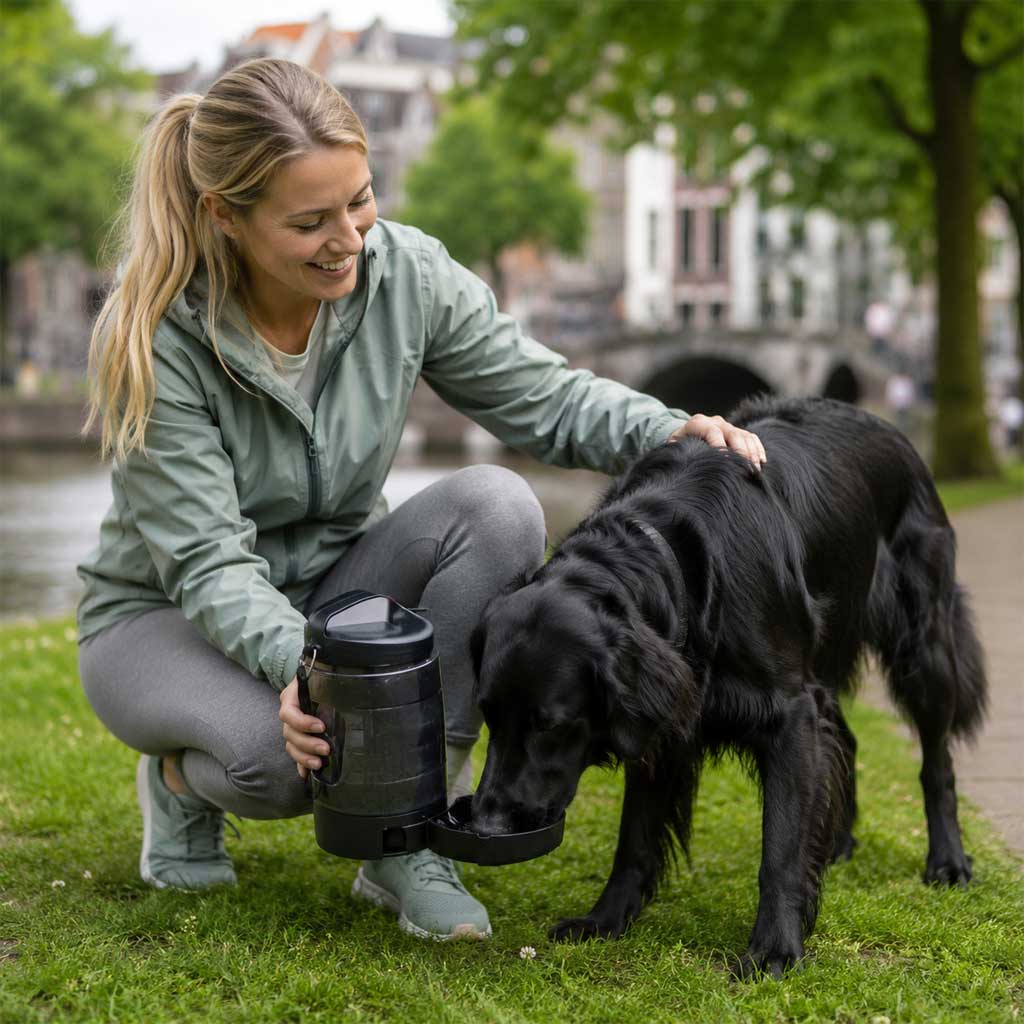 Calypso Outdoor Water Bottle 2.2L — Portable Drinking Bottle for Large Dog