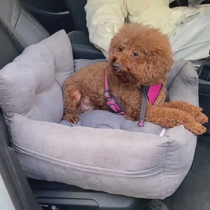 Autostoel kussen hond 50x55x35 cm