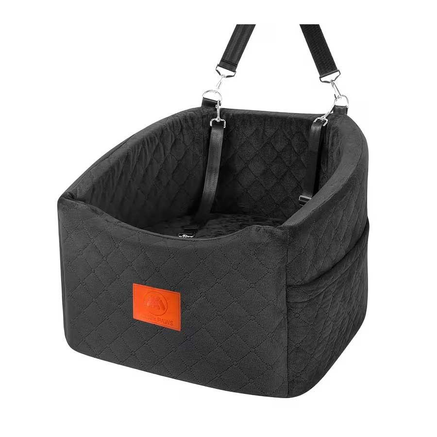 Raised car seat for small dogs 48x48x40 cm