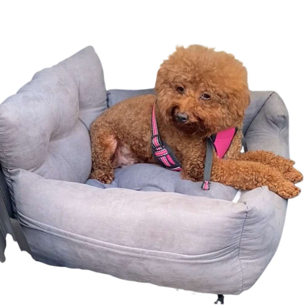 Autostoel kussen hond "CozyCruiser" 50x55x35 cm