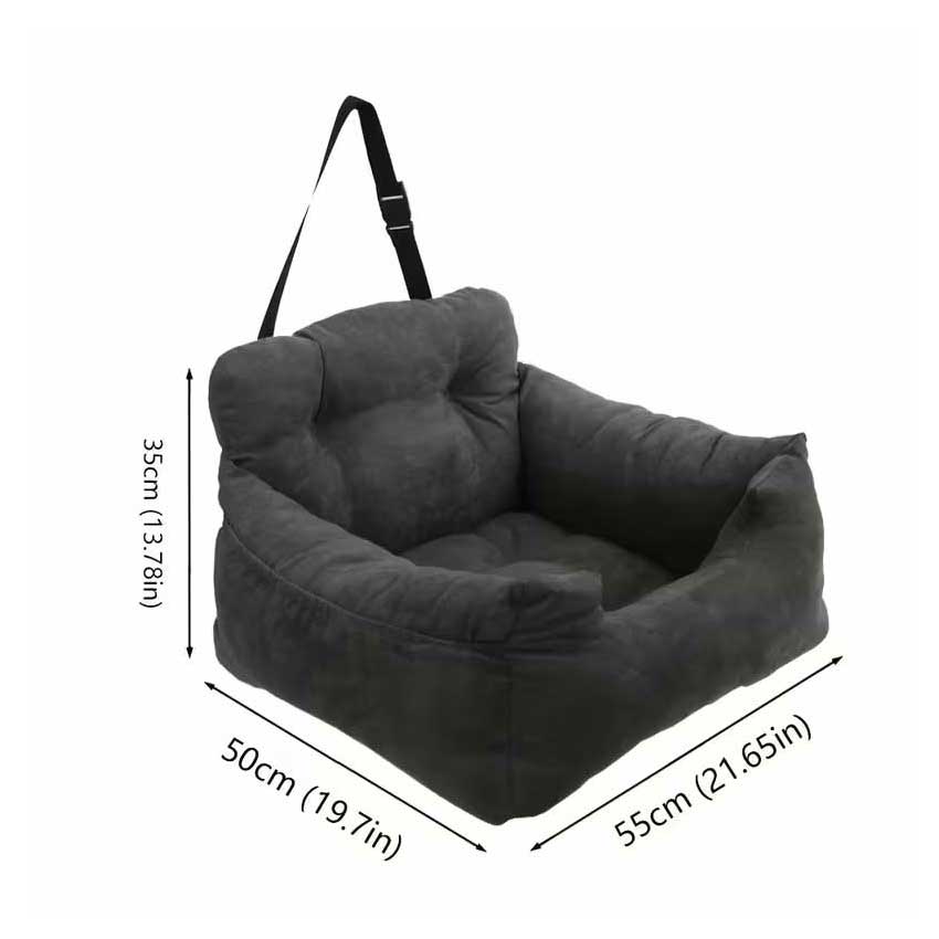 Autostoel kussen hond 50x55x35 cm