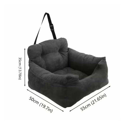 Autostoel kussen hond 50x55x35 cm