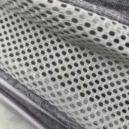 Top-expandable Transavia pet carrier in-cabin 40x30x24cm airline approved for small dogs and medium cats