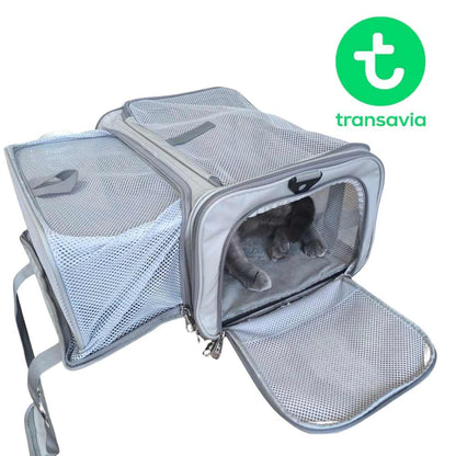 Transavia Ventora pet travel bag for 40x30x24cm, expandable