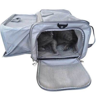 Transavia Ventora pet travel bag for 40x30x24cm, expandable