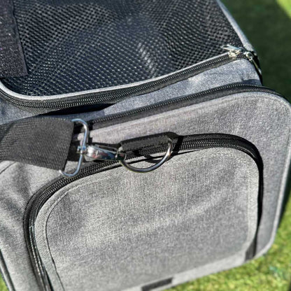 Pegasus Pet Carrier 50×32×32 cm – In Cabin Travel Bag for Pets – Suitable for Dog & Cat under seat – Pegasus Airlines Flights