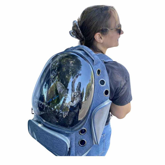 Whiskora kattenrugzak doorzichtig tot 6 kg